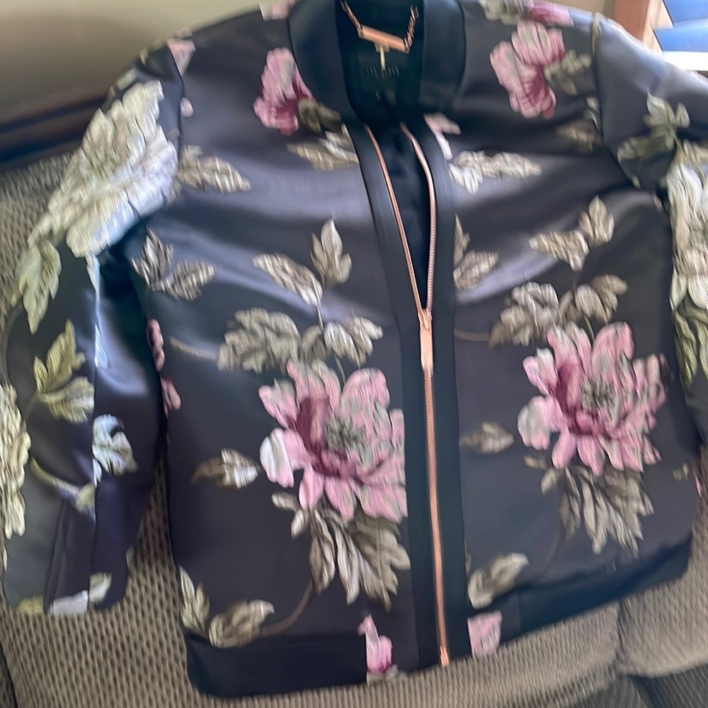 beautiful jacket silky and elegant